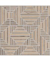 Carrelage imitation béton mat décoré, 90x90cm rectifié, santaform décor