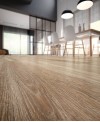 Carrelage grande longueur imitation parquet moderne aspect bois brut, sol et mur, XXL 30x180cm rectifié, santabwood natural