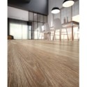 Carrelage grande longueur imitation parquet moderne aspect bois brut, sol et mur, XXL 30x180cm rectifié, santabwood natural