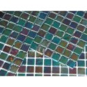 emaux de verre piscine mosaique salle de bain acquaris sahe 2.5x2.5 cm