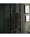 Sèche-serviette radiateur eau chaude design AntV8 noir mat
