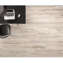 Carrelage imitation parquet contemporain blanchi, sol et mur, grand format 30x180cm rectifié, santabwood white