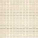 Emaux de verre ivoire mat piscine mosaique salle de bain urban vainiglia 2.5x2.5 cm