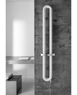 Sèche-serviette radiateur électrique salle de bain contemporain 170X21CM Antubone V vertical de couleur