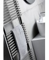 Sèche-serviette radiateur électrique design salle de bain contemporain Anttrimbath 152x40cm 700w