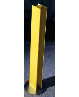 Sèche-serviette radiateur électrique jaune mat salle de bain contemporain design 170x14.1cm anttower