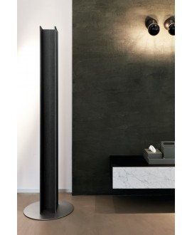Sèche-serviette radiateur électrique noir mat salle de bain contemporain 170x14.1cm anttower