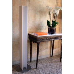 Sèche-serviette radiateur électrique blanc mat salle de bain contemporain 170x14.1cm anttower