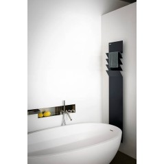 Sèche-serviette radiateur électrique contemporain design salle de bain AntxflapsA 171x35cm de couleur