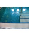 emaux de verre piscine mosaique salle de bain acquaris sahe 2.5x2.5 cm