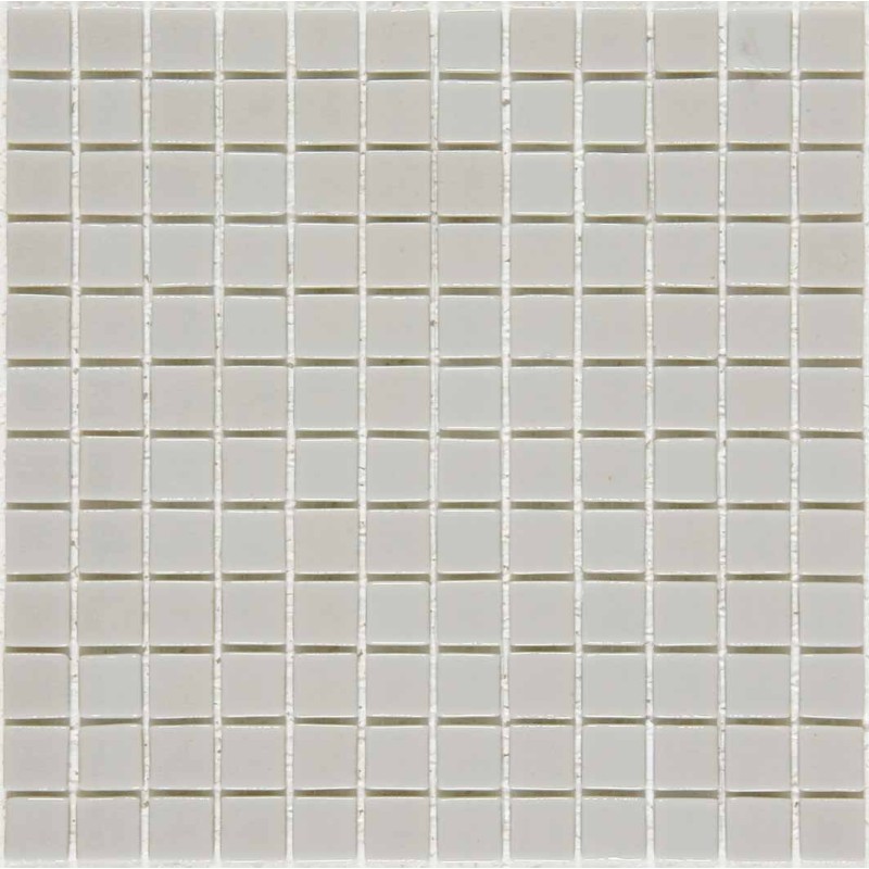 Emaux de verre antidérapant pour les marches de la piscine gris clair mosaique salle de bain mc-402 2.5x2.5cm sur trame.