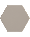 Carrelage hexagonal, petite tomette beige mat , 11.6x10.1cm equipmatika beige