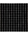 Emaux de verre noir piscine mosaique salle de bain crédence cuisine mosmc-901 2.5x2.5cm sur trame.