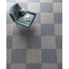 Carrelage imitation tissu, tapis, gris, salon, rectifié, santadigitalart gris.