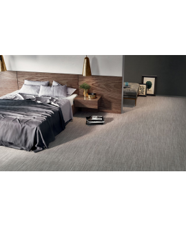 Carrelage chambre, imitation tissu, tapis, gris, rectifié, santatailorart gris.