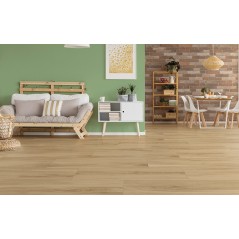 Carrelage imitation parquet ancien bois petits noeuds, 20x120cm rectifié, savelegance miel