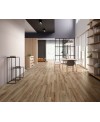 Carrelage imitation parquet moderne aspect bois brut, sol et mur, rectangulaire, 20x120cm rectifié, santabwood natural