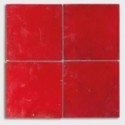 Zellige salle de bain cuisine carrelage en terre cuite D rouge 10x10x1,1cm