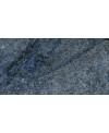 Carrelage imitation marbre poli brillant bleu rectifié, 60x120cm Géobahia.