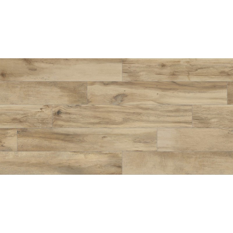 Carrelage imitation plancher en bois de chêne miel ancien, 20x120cm, savintage miele