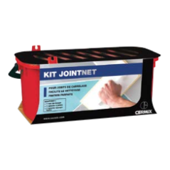 Kit à joint pour jointoiement carrelage, pour les joints à base de liants hydrliques, 10L, Kitajointnet