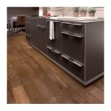 Parquet chêne massif gris foncé scié poivre noir, grande largeur épaisseur 21mm, largeur 190 mm