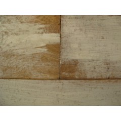 Parquet massif design contemporain en chêne loft blanc, très grande largeur épaisseur: 21mm, largeur 190 mm