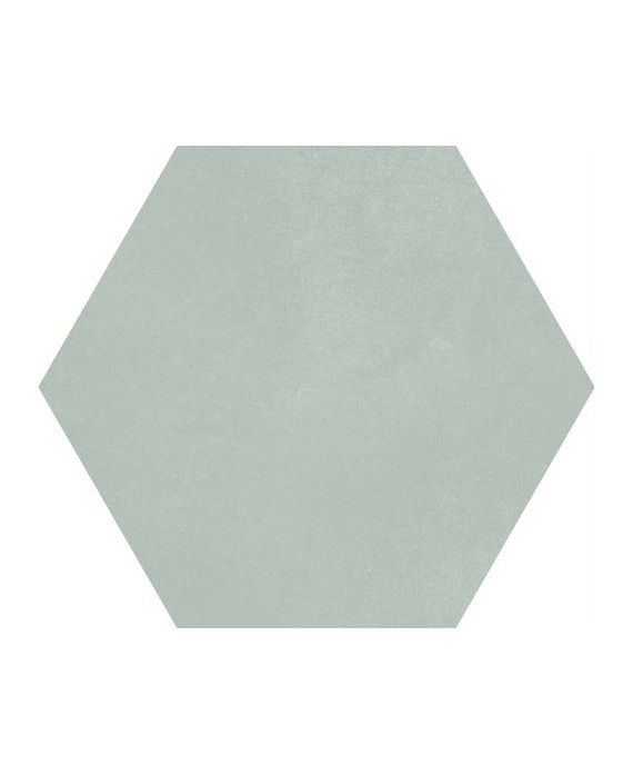 Carrelage hexagonal en grès cérame émaillé vert 23x26cm apemacba palladium