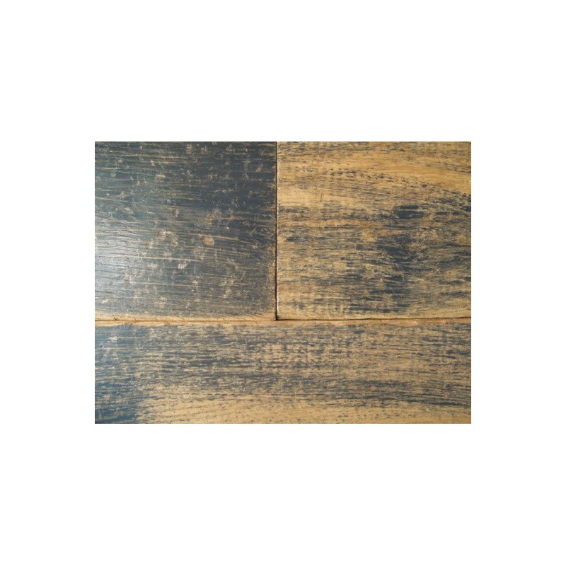 Parquet anthracite chêne massif loft gris anthracite, plancher bois français grande largeur épaisseur 21 mm, largeur 190 mm