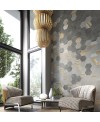 Carrelage effet bois et ciment décoré hexagonal, patchwork, sol et mur, 21x18,2cm apehexawork mix