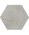 Carrelage hexagonal en grès cérame émaillé imitation ciment 21x18,2cm apehexawork cenere