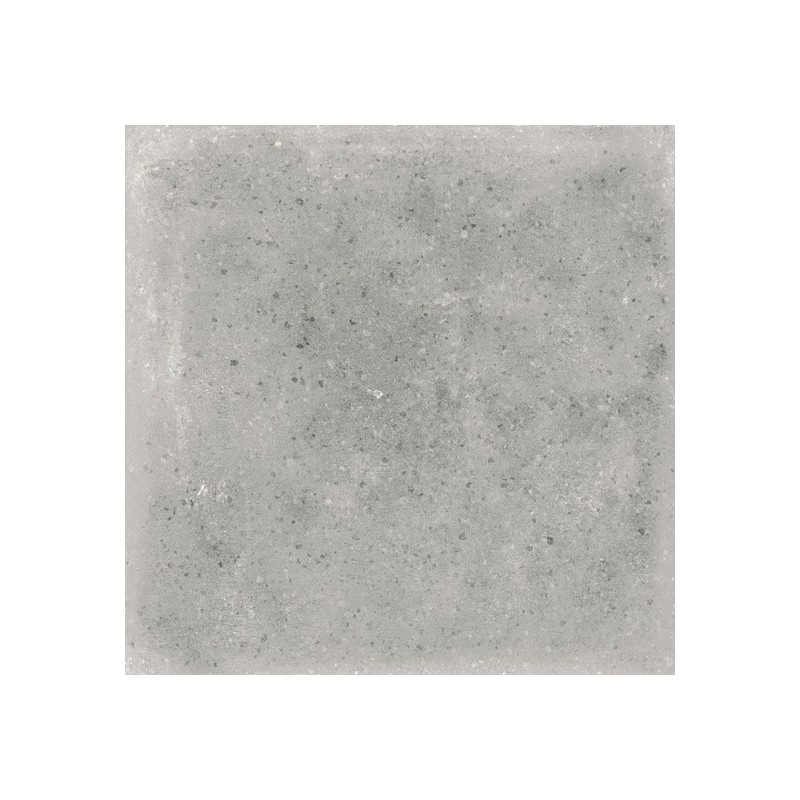 Carrelage imitation carreau ciment gris clair, terrasse 20x20cm V orchard cimento, R13 C