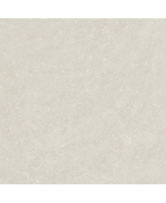 Carrelage imitation pierre moderne blanc poli brillant, très grand format XXL 98x98cm rectifié, Porce1825 white