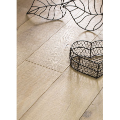 Parquet clair moderne chêne français scié cristal top 3.2, épaisseur 14.4mm, largeur 140, 170, 190 mm SC622 CDE