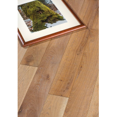 Parquet gris perle moderne chêne français plancher scié top 3.2, épaisseur 14.4mm, largeur 140, 170, 190 mm SC616 CDE