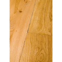 Parquet à clouer sur lambourde massif en chêne vieilli aspect bois brut , grande largeur 190 mm