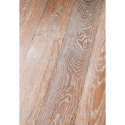 Parquet vieilli cérusé massif en chêne forte épaisseur marengo, grande largeur 190 mm