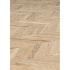 Parquet clair point de hongrie ancien chêne massif français vieilli plancher du boulanger, ép : 14 mm , largeur 80 et 110mm