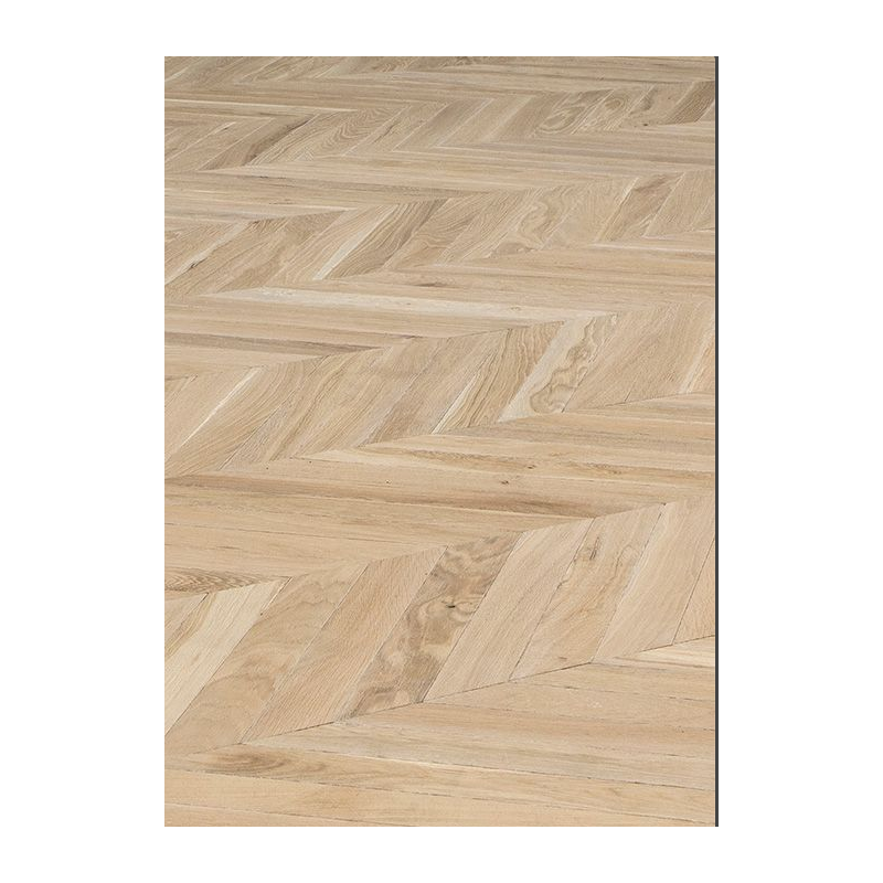 Parquet clair point de hongrie ancien chêne massif français vieilli plancher du boulanger, ép : 14 mm , largeur 80 et 110mm