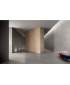 Carrelage imitation béton ou résine mat, intérieur contemporain, XXL 120x120cm rectifié, santaset grey