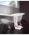 Emaux de verre aspect métal brilant mosaique salle de bain métalico platino 2.5x2.5 cm