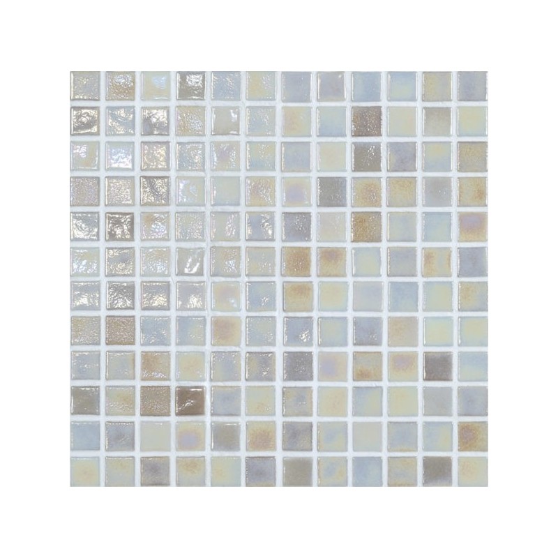 Emaux de verre beige irisé métallisé piscine salle de bain iridis 90 2.5x2.5cm