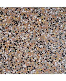 Carrelage ciment terrazzo véritable granito brillant ou mat CARPP08 40x40x1.2cm
