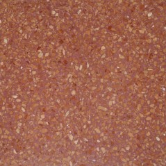 Carrelage ciment terrazzo véritable granito mat ou brillant CARPP14 40x40x1.2cm fond rouge