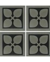 Carrelage ciment décor arabesque 390-1 20x20cm