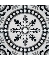 Carrelage ciment décor arabesque 7620-1 20x20cm