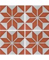 Carrelage ciment décor géométrique 7070-3-1 20x20cm