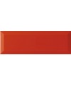 Carrelage métro couleurs: rouge, sol, blanc ou flamingo brillant 10x30cm pour le mur apeloft