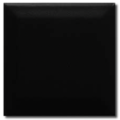 Carrelage bisauté brillant noir 10X10 cm VO tranparenze ral 9004