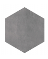Carrelage rectangulaire gris moyen satiné rectangulaire 9x36cm, hexagonal ou chevron sol et mur natconcret paris